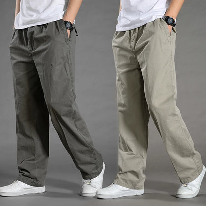 Men's Cargo Pants Summer Spring Cotton Work Wear New