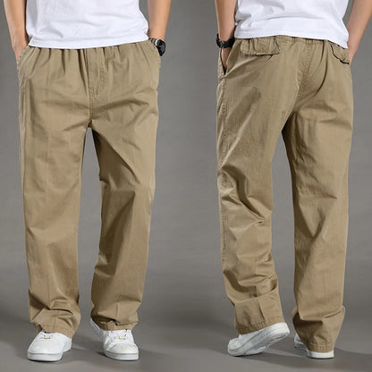 Men's Cargo Pants Summer Spring Cotton Work Wear New