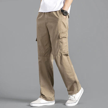 Men's Cargo Pants Summer Spring Cotton Work Wear New