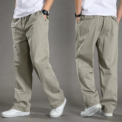 Men's Cargo Pants Summer Spring Cotton Work Wear New