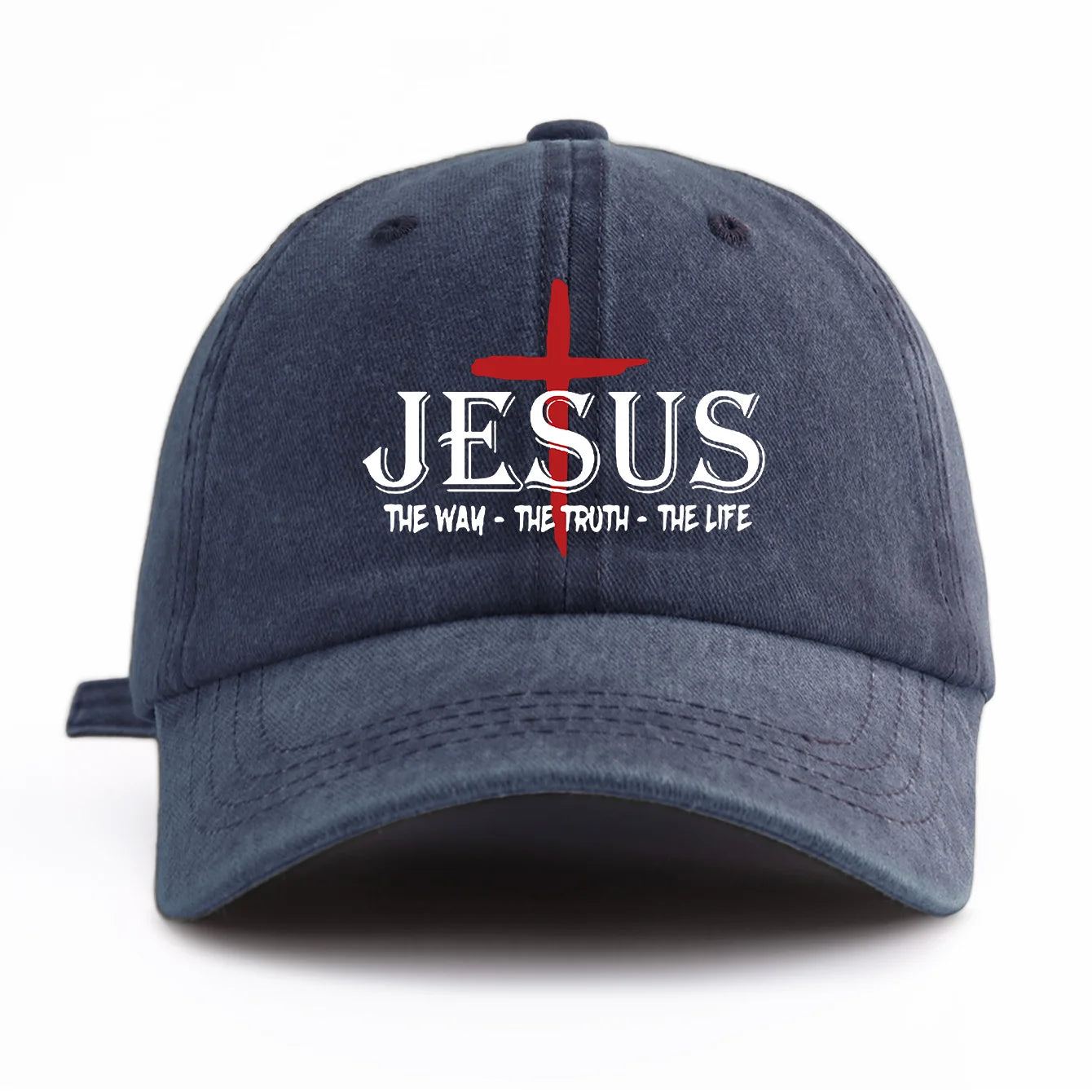 Print Washed Baseball Cap, Classic Casual Stylish, Perfect Gift