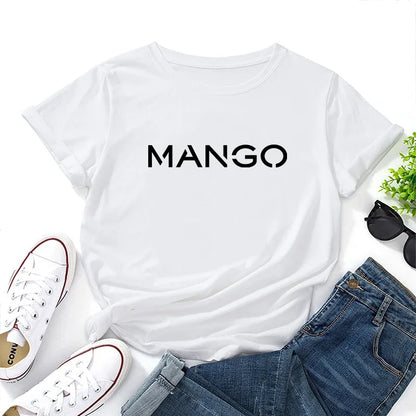 New Trend Woman Cotton T-shirt Spring Summer Daily Casual Fashion