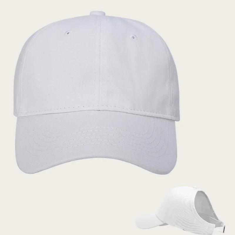 Embroidered baseball cap with goose pattern for men , casual