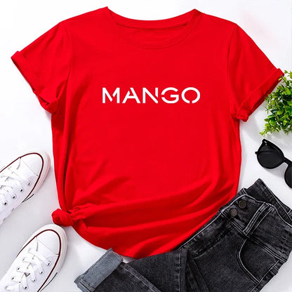 New Trend Woman Cotton T-shirt Spring Summer Daily Casual Fashion
