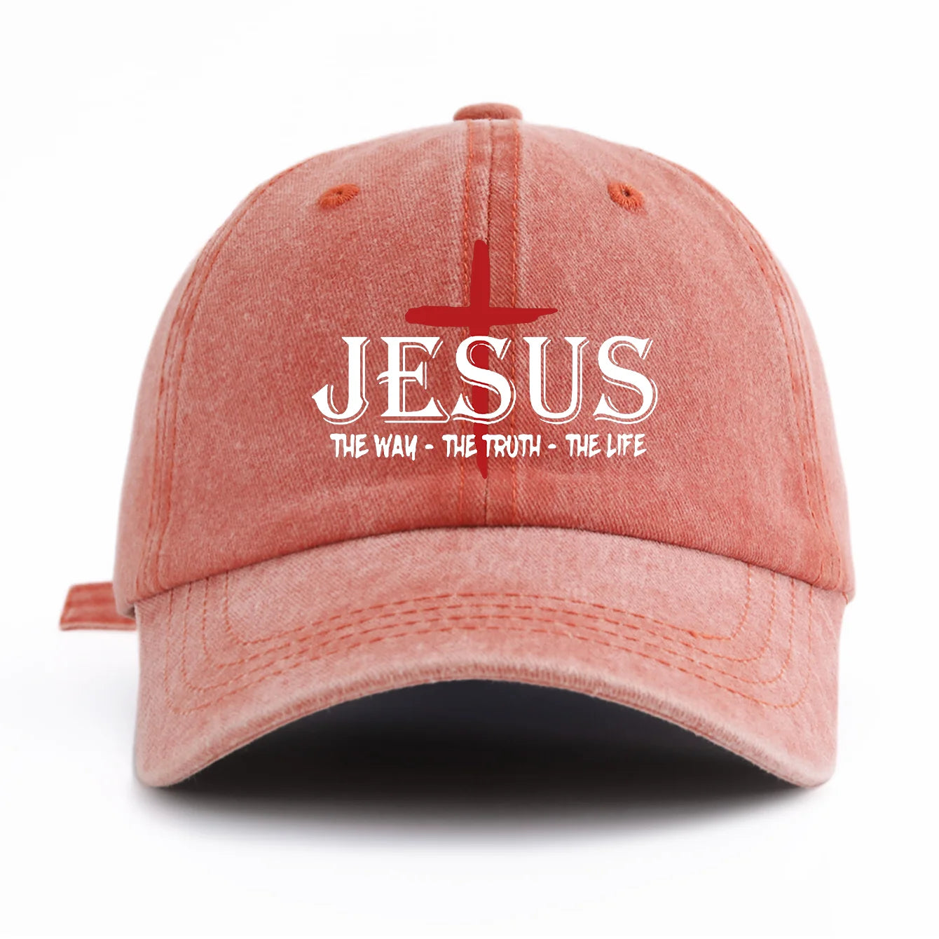 Print Washed Baseball Cap, Classic Casual Stylish, Perfect Gift