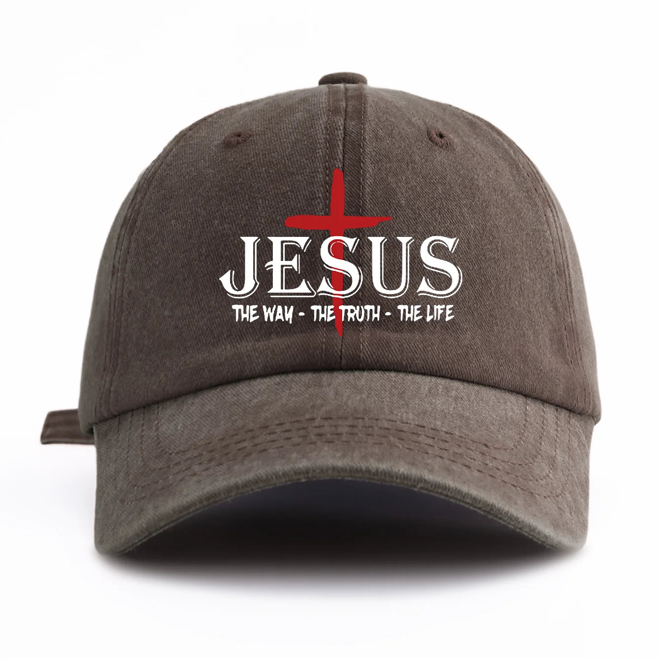 Print Washed Baseball Cap, Classic Casual Stylish, Perfect Gift