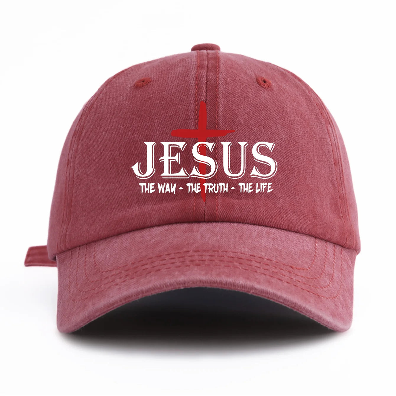 Print Washed Baseball Cap, Classic Casual Stylish, Perfect Gift