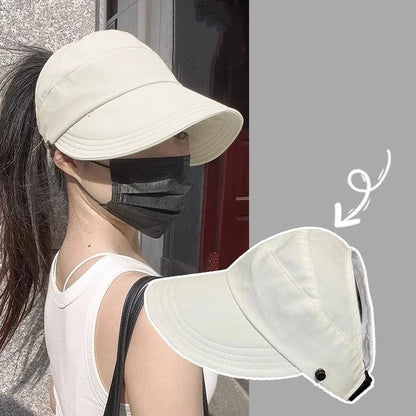 Quick Dry Hat Summer Empty Cap Women's Upgrade Can Hang