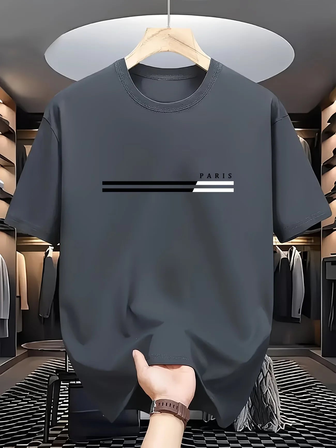 2026 Men's Short Sleeve Hardcore | Men's Round Neck T-Shirt