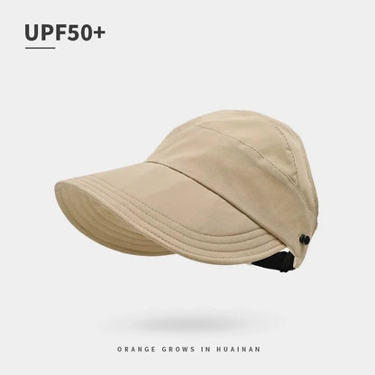 Quick Dry Hat Summer Empty Cap Women's Upgrade Can Hang