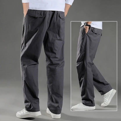 Men's Cargo Pants Summer Spring Cotton Work Wear New