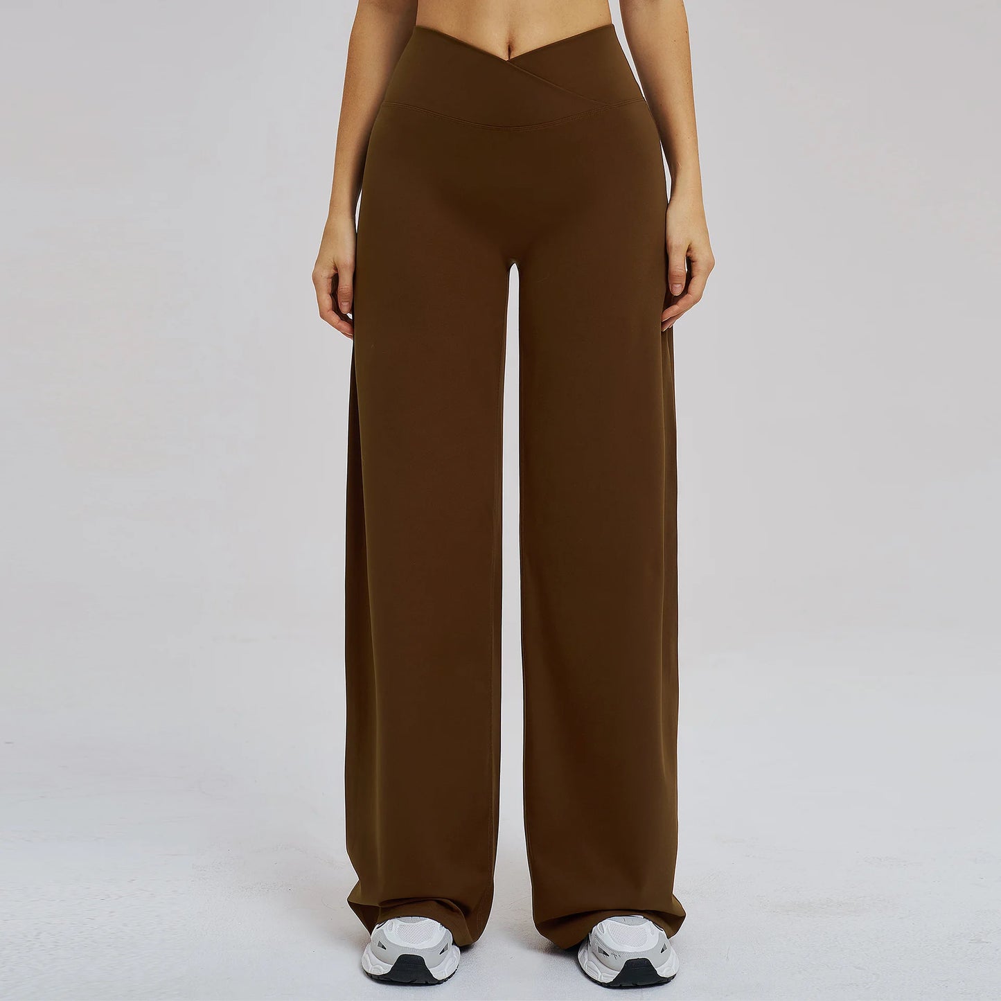 Sports Leggings V-waist Elastic Peach Buttocks Gym Leggings