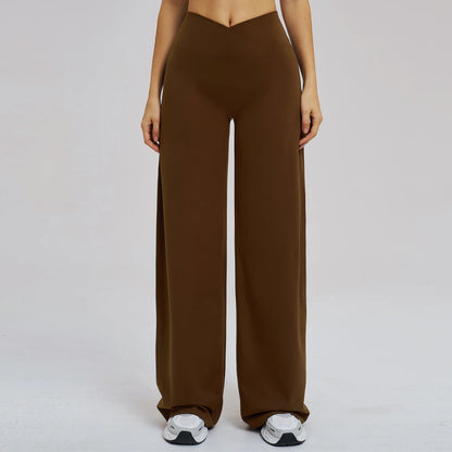 Sports Leggings V-waist Elastic Peach Buttocks Gym Leggings