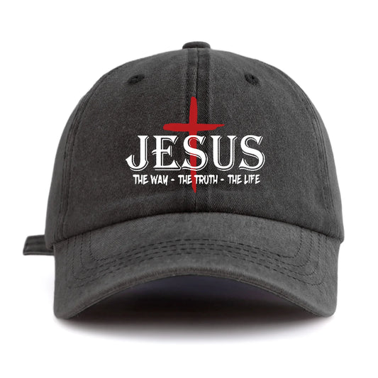 Print Washed Baseball Cap, Classic Casual Stylish, Perfect Gift