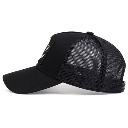 Men Women Smile Face Embroidery Baseball Caps Cotton