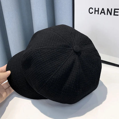 Fashion Designer Winter Women Berets Female Retro boinas