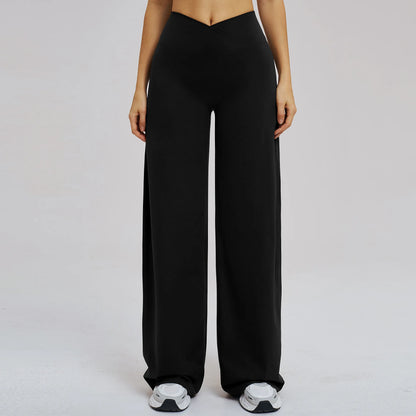 Sports Leggings V-waist Elastic Peach Buttocks Gym Leggings