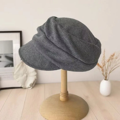 Fashion Warm Winter Berets Hat Retro Solid Color French