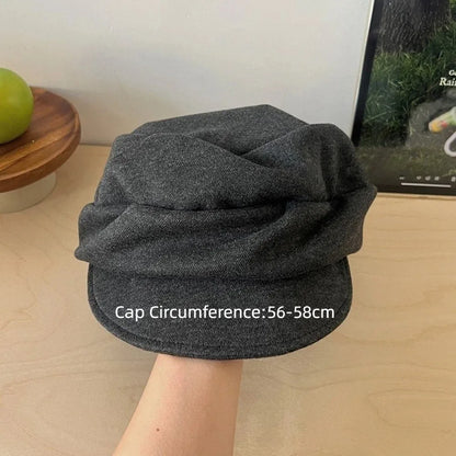 Fashion Warm Winter Berets Hat Retro Solid Color French
